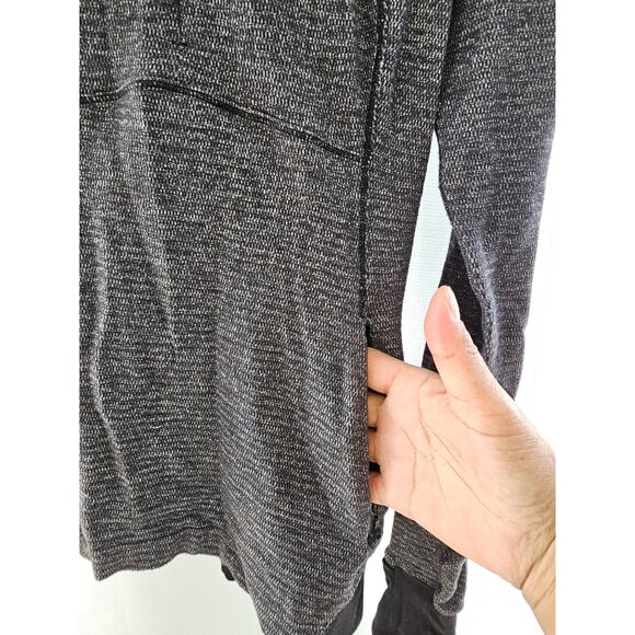 Lululemon Runderful 1/2 Zip Mini Check Pique Black Heathered Black / Black - Picture 7 of 11